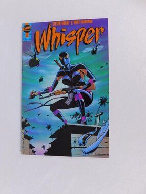 Vintage First Comics Whisper Comic Book No. 35 1990 Color Single Issue